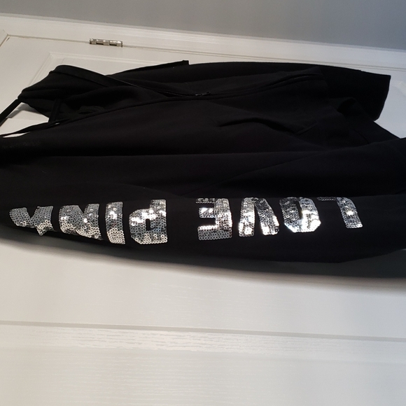 Large black Pink hoodie - Picture 3 of 4